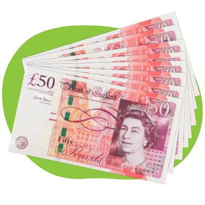 Every Ticket A Winner!! £500 Main Prize 